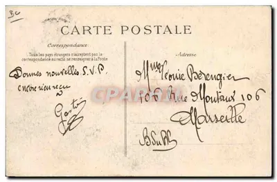 Catastrophe de la "Liberté" - Les obsèques - Défilé - La Couronne du Ministre de la Marine — ELD — Verso