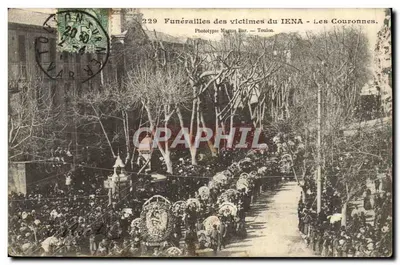 Funérailles des victimes du IENA - Les Couronnes — Phototype Marins Bar — Toulon.