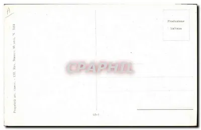 Criança e cachorro — cena de jardim — editor Santino, Milão — Verso