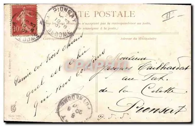 Três cães — ilustração — K. F. Editora, Paris, série 1921 — Verso