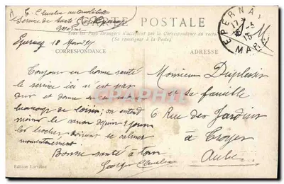 El Perro Sanitario ... y patriota! — Edición Lorraine — Reverso