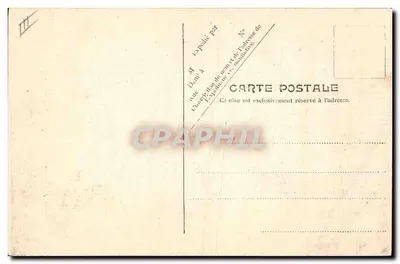 Le Hoche — Kruiser van de Franse Marine — V.P. Parijs, nr. 11 — Achterkant