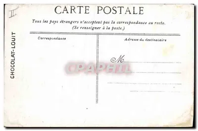 Le Henri IV, garde-côtes cuirassé — navire militaire français à quai, éditeur CHOCOLAT-LOUIT — Reverso