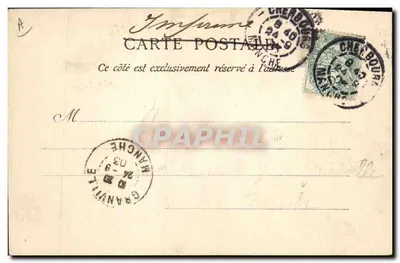 O "Henri IV" — Navio de guerra — G.F. Chechbourg — Verso