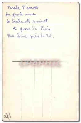 Maurice Chevalier — ritratto in bianco e nero — A.N. Parigi, n°784 — Verso