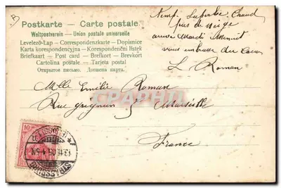 Tracht Elsässer — Traje alsaciano — A. Giattacker, A.159 — Verso