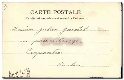 Młoda kobieta w stroju lorrain — Bon Souvenir, Nancy, n° 47 — R. Purpur — Rewers