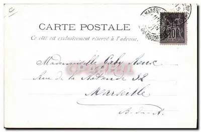 Florista de la Costa Azul — Marsella — Editor F. R. (n° 2) — Reverso