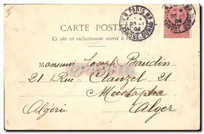 Le Petit Bourguignon — enfant essayant de rouler un fût de vin — éditeur Prototype A. Baraert & Cie, Nancy, n° 2 — Verso