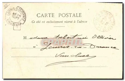 La Charité — Poème d'Armand Gaboriaud — Phototype A. Beresket à NANCY — Verso