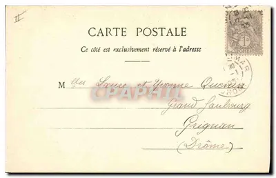 Powrót z pielgrzymki II — Wydawnictwo Phototypie A. Bergeret et Cie, Nancy — Rewers