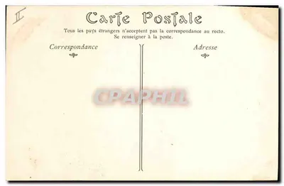 Paryż — Katedra Notre-Dame, Chimera — ND Phot, n° 1198 — Rewers