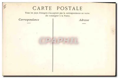 Paryż — Katedra Notre-Dame, Chimera — kolekcja ND Phot, n°237 — Rewers