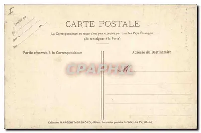 Le Puy - Túmulo de uma Duquesa de Guise no Campanário da Catedral — Le Velay Illustré, n° 1296 — Verso
