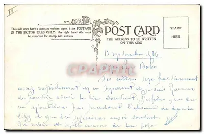 Perro negro — juego de palabras sobre 'Rats' — editor París, n° 10 — Reverso
