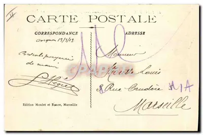 Avignon - 7de Genie, Brugmanoeuvres, Opening - 1881 — Achterkant