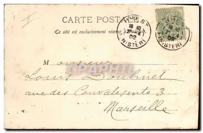 Hallebarde Tipo Framée — Toulon-sur-Mer — A. Bourgault, fot.édit. — Verso