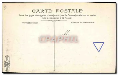 Le Jauréguiberry — Navio de guerra no mar — Editor AQUA PHOTO PARIS, n° 3155 — Verso