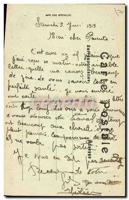 Duas mulheres em trajes regionais — Tipos de Alsacianas-Lorraines — At. Wehlzinger — Verso