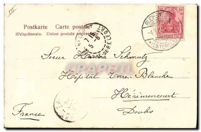 Elsässerin — Alsacjanka — OB. Hauffel — Rewers