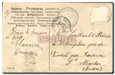 Paisagem de primavera com pombas — 'Meu melhor lembrado' — série 149 — Verso