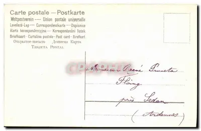 Urodziny — 3 listopada 1907 — Neureux — Rewers