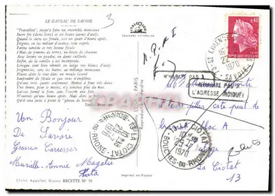 Gaufre Savojska — Przepis — Wydawnictwo LYNAS, nr 70 — Rewers