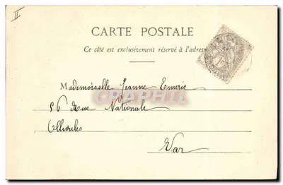Paul e Virginie — cena de amor — Edições A. Bégonnet e Cie, Nancy — Verso