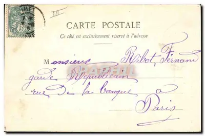 As surpresas da Nova Ano — 1904 — Fototipo A. Benenet & Cie, Nancy — Verso