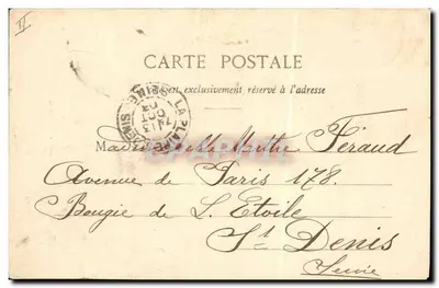 Le Petit Cyrano — scène de comédie — Phototypie A. Bergeret et Cie, Nancy, n°2 — Achterkant