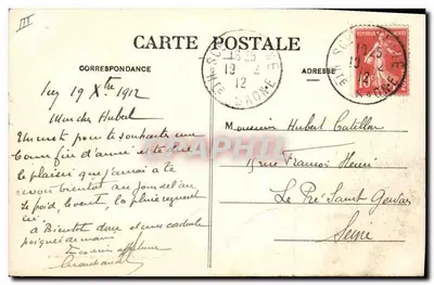 Rupt-sur-Saône — Grobowiec hrabiego d'Orsay — zdjęcie Jourdan — Rewers