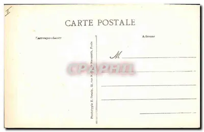 Pontigny (Yonne) - Abpia - Grobowiec Huguesa de Macon — Chartier, wyd. Pontigny — Rewers