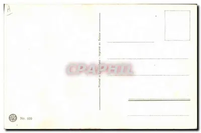 Retrato de um cão alemão — obra de Arthur Woolle — série No. 109 — Verso