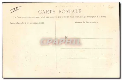 Montpellier — La Citadela — Cuartel del Genio — Edición especial Paris-Montpellier — Reverso