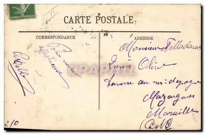 L'ARMÉE FRANÇAISE — Génie. En Sentinelle devant les Fourgons — LL. — Vaucouleurs — Verso