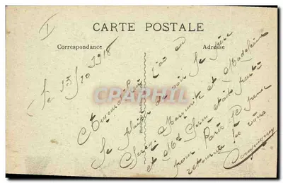 Creil — Il Grande Ponte metallico distrutto dai Tedeschi — Editore Maurice Lehoux, Creil, Oise — Verso
