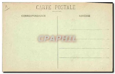 El "Jules-Ferry" — Crucero de guerra francés — Tarjeta postal antigua n°25 — Reverso