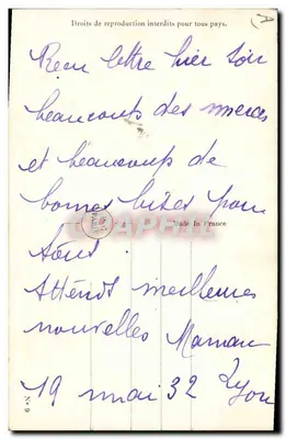 Miasto Miłości — Wals śpiewany przez Henry’ego Garata — Wydawnictwo Salabert-Paris — Rewers