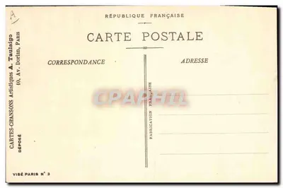 Katedra w Reims — Pieśni wojenne 1914-15 — Wydawnictwo A. Taulaigo, Paryż — Rewers