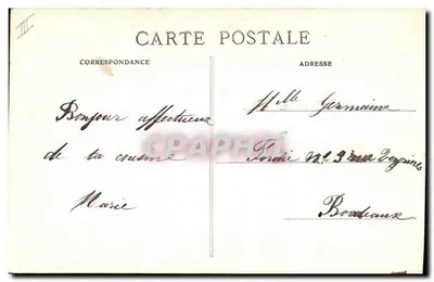 Soldados franceses em marcha — Ano de Glória 1915 — La C. P. A. Nova - 24 — Verso