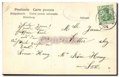 Elsässerin - Alsacjanka — L. Haung, n°80 — Rewers