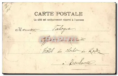 Kostiumy alzackie — seria n°39 — Wydawca: B. N. M. (Boulogne-sur-Mer) — Rewers