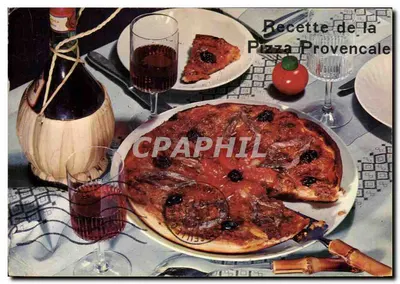 Pizza Provençale — Receita N° 12 — Éditions L'Appresse-Indouge