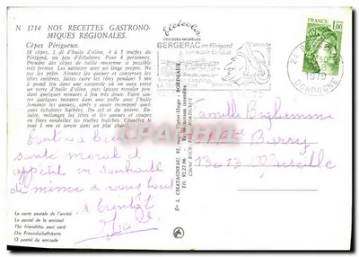 Grzyby pieczarkowe — Périgueux — Élécée — Rewers