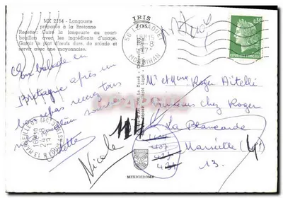 Langousty w stylu bretońskim — Przepis i szczegóły przygotowania — Mexichrome n°101 — Rewers