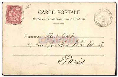 Caça Privada — Primeira Caça — Edição Fototipia A. Bergeret et Cie, Nancy — Verso