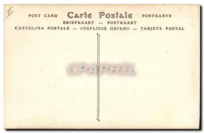 Castelo de La Malmaison — Trono de Napoleão I — ND Phot. — Verso
