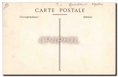 Salone degli Artisti Francesi 1912 — Salone di Riposo installato dal Bon Marché - Parigi — Verso