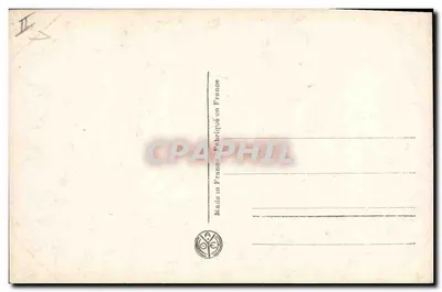 Castillo de La Malmaison — Oficina de Campo de Napoleón — Reverso