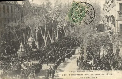 Funerais das vítimas do IÉNA — Toulouse — Fototipia Marius Bar, n°225